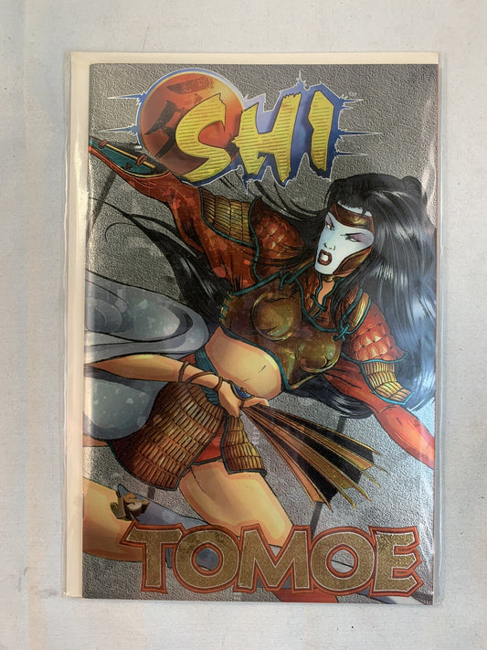 Shi Vs. Tomoe #1  Crusade Comics 1996 VF Chromium Cover