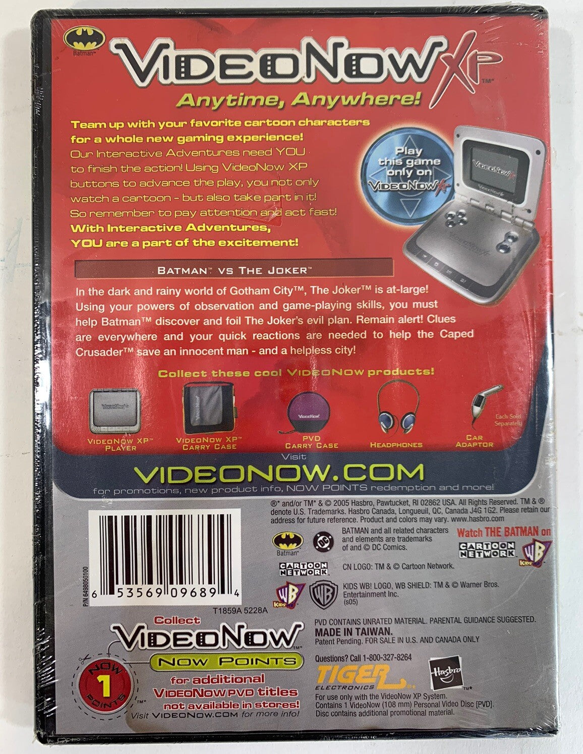 Interactive Adventure: Batman vs. The Joker ( VideoNow XP, 2005) New, Sealed PVD