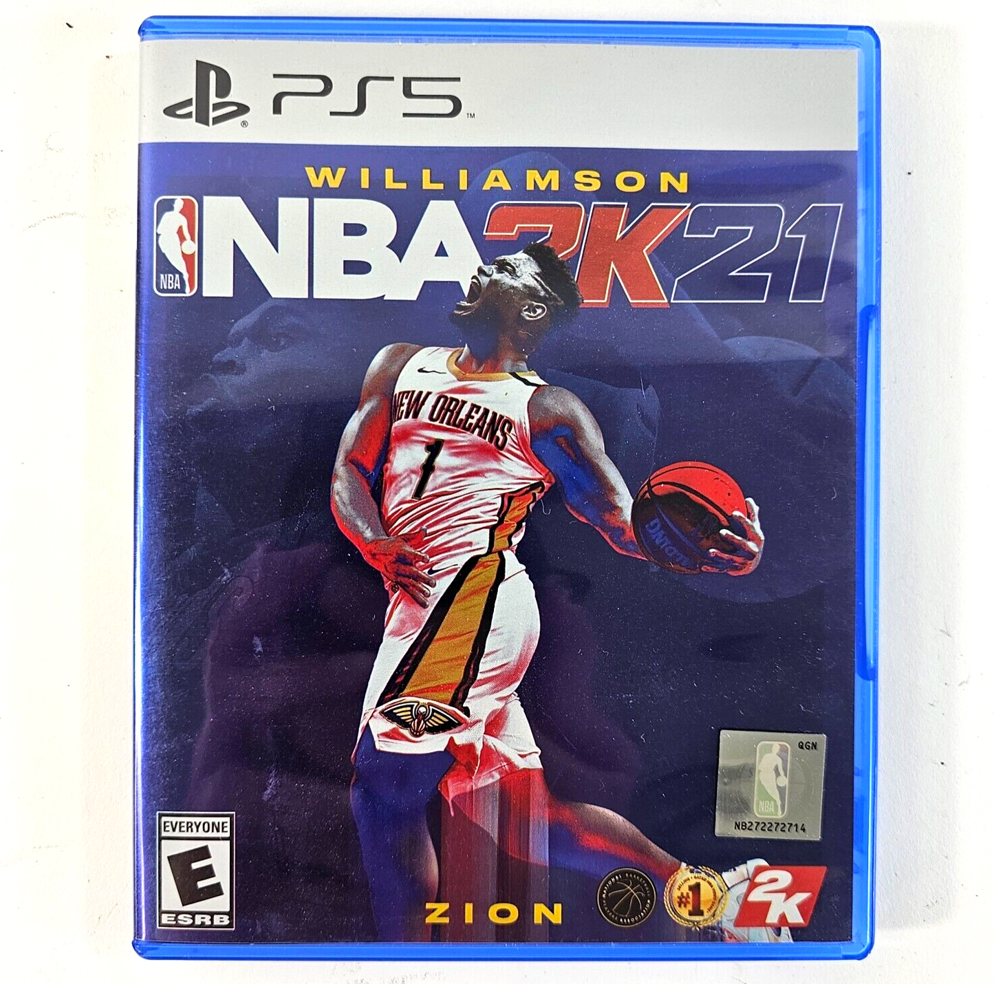 NBA 2K21 (Sony PlayStation 5, 2020) Game Case Insert - Tested