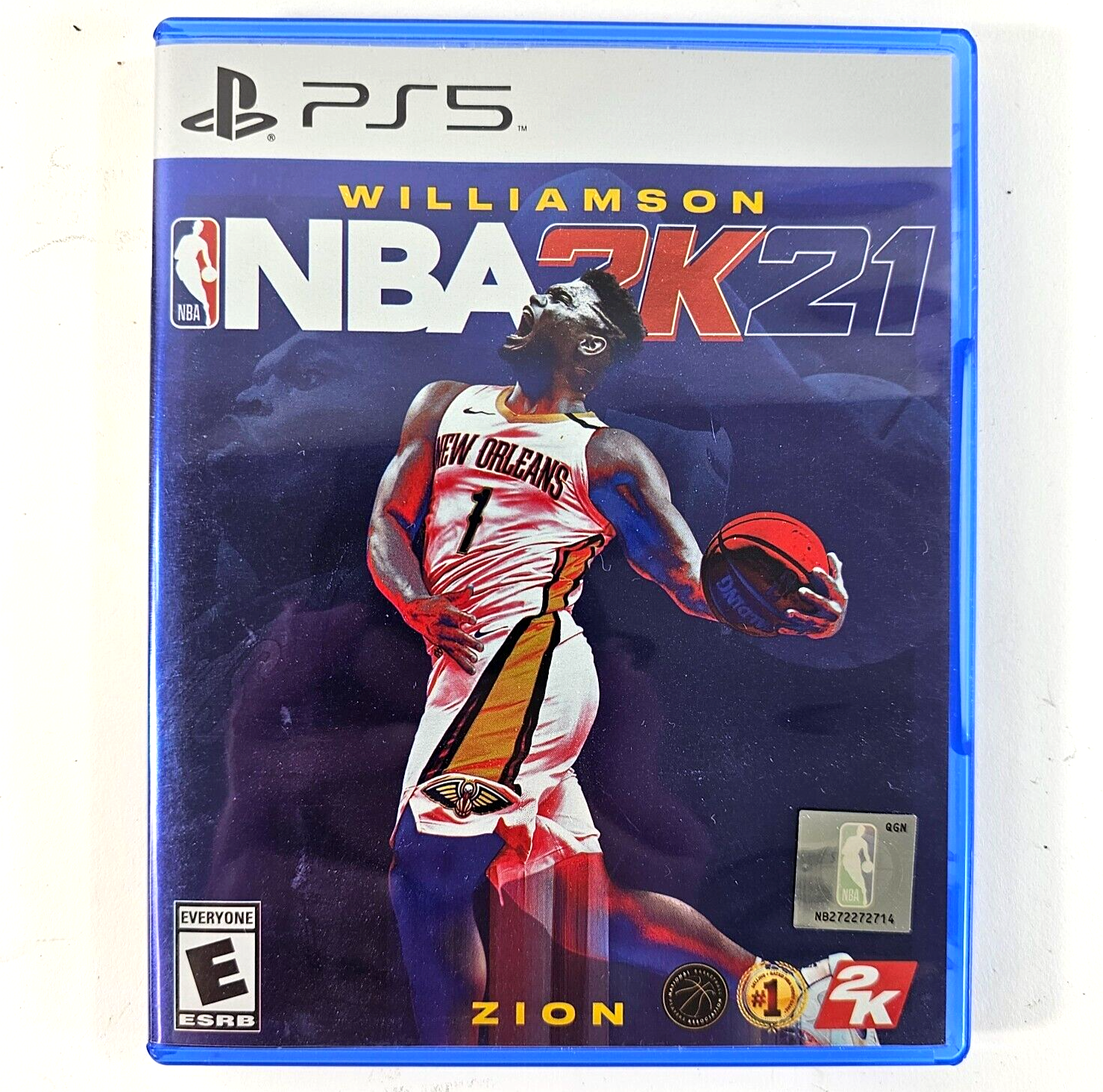NBA 2K21 (Sony PlayStation 5, 2020) Game Case Insert - Tested