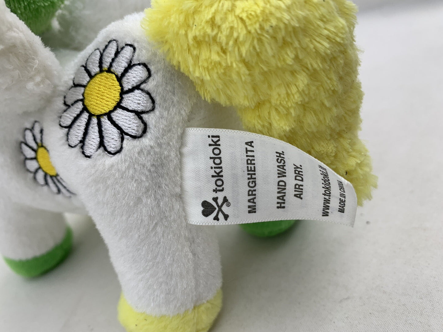 Tokidoki 2014 Series 3 8" Margherita Unicorno Plush with Flowers and Skull