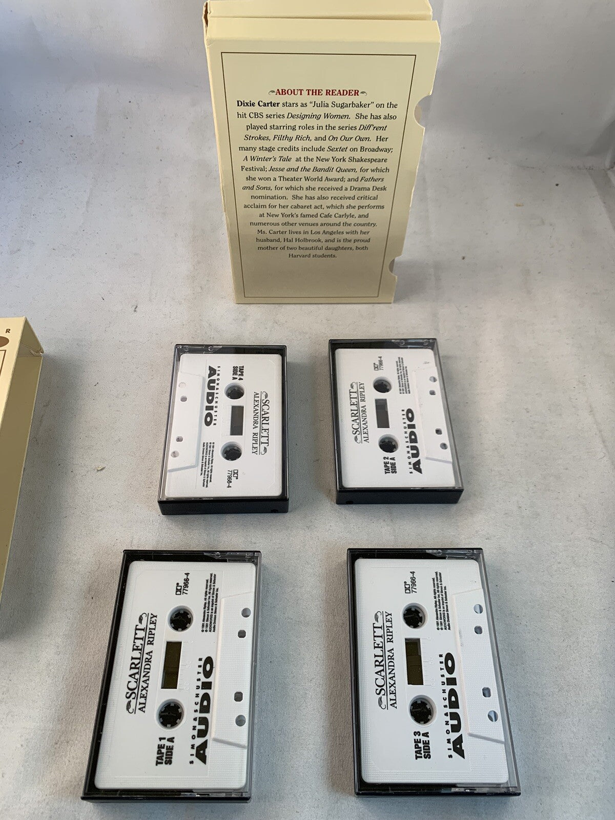 Simon and Shuster Audiobook Cassettes - Scarlett by Alexandra Ripley