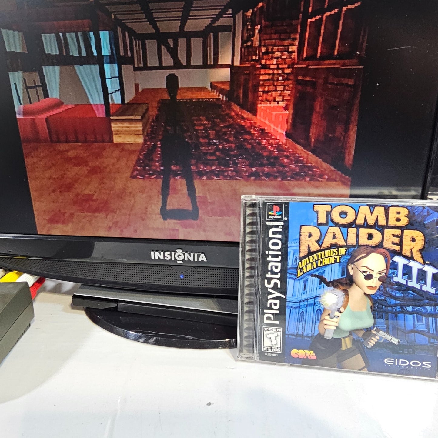 Tomb Raider III: Adventures of Lara Croft (Sony PlayStation 1, 1998) Complete