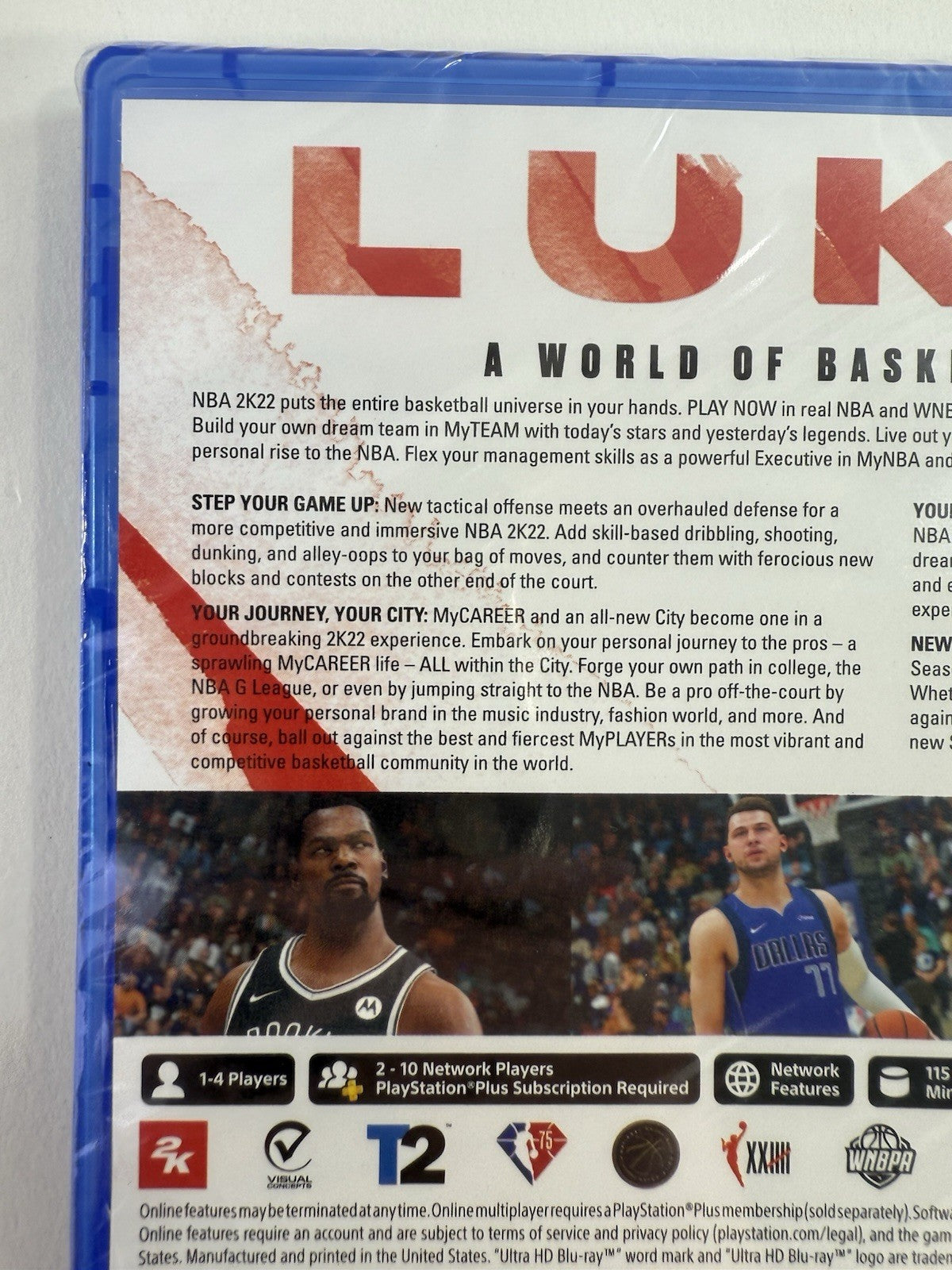 NBA 2K22 (Sony PlayStation 5, 2021) New, Factory Sealed