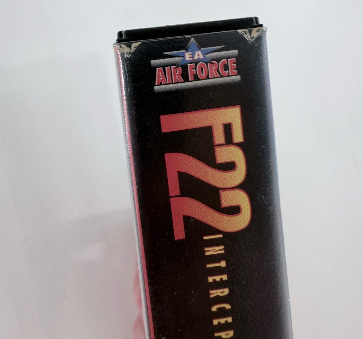F22 Interceptor (Sega Genesis, 1991) Game, Case, Manual - Tested and Working