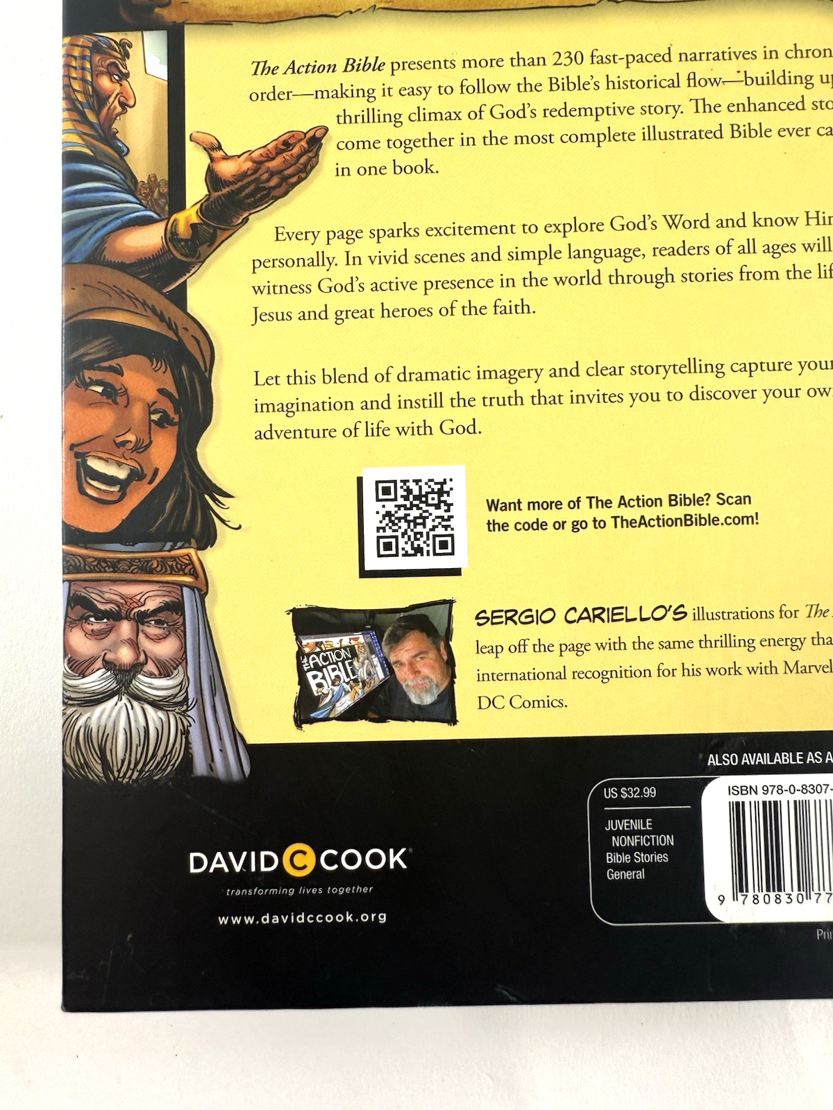 Action Bible: God's Redemptive Story by Doug Mauss (2020, Hardcover) First Ed.