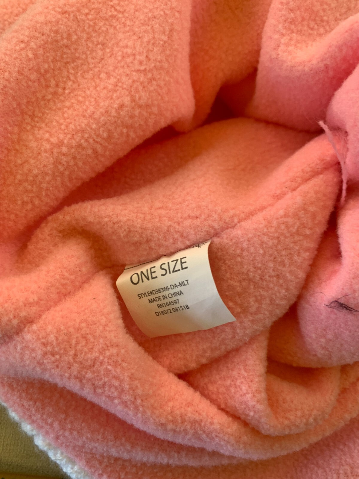 Girl's Knit Hat White & Black Panda Fleece-Lined Warm Kawaii