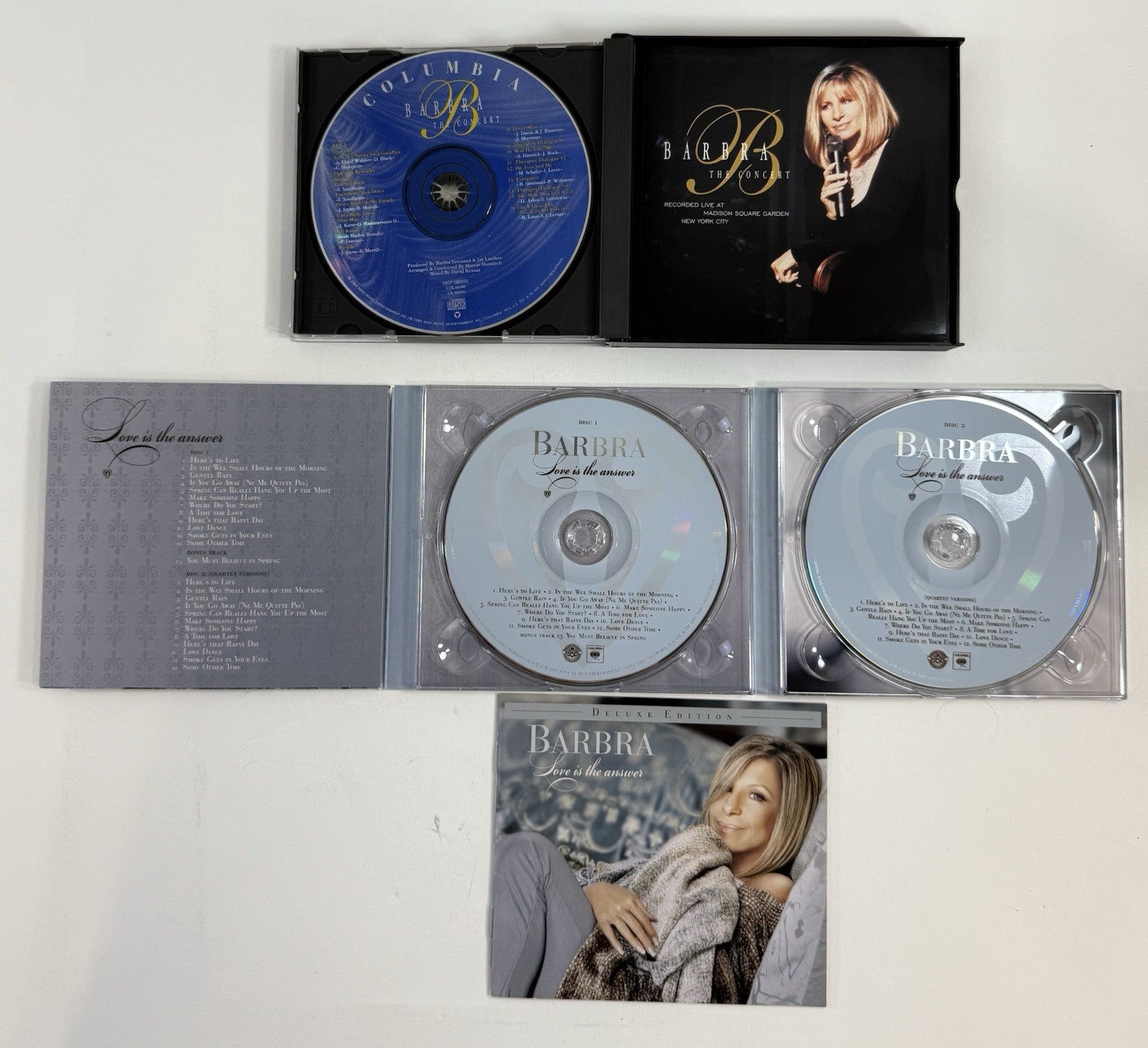 Back to Broadway by Barbra Streisand (CD Bundle) The Concert, Higher Ground +5