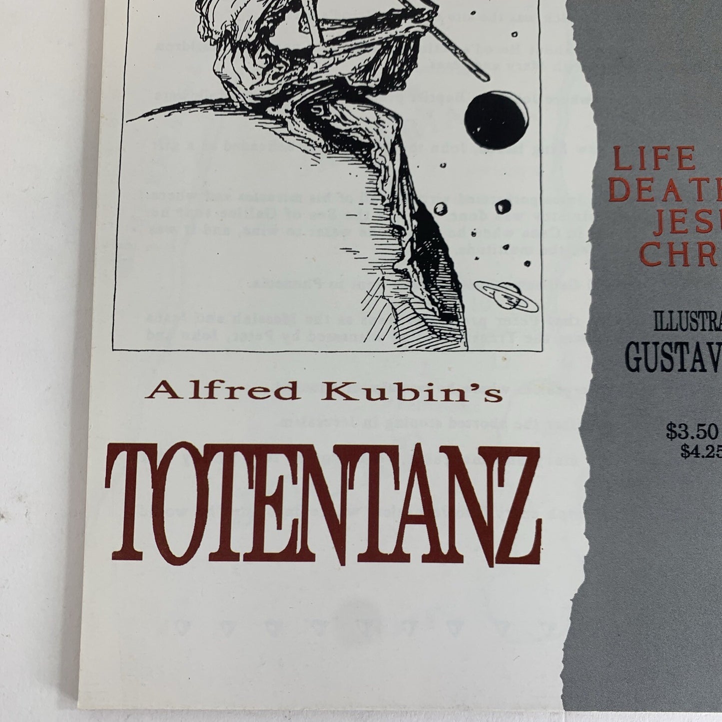 Life and Death of Jesus Christ #1 (Tome Press, 1991) Canadian Religious Comic