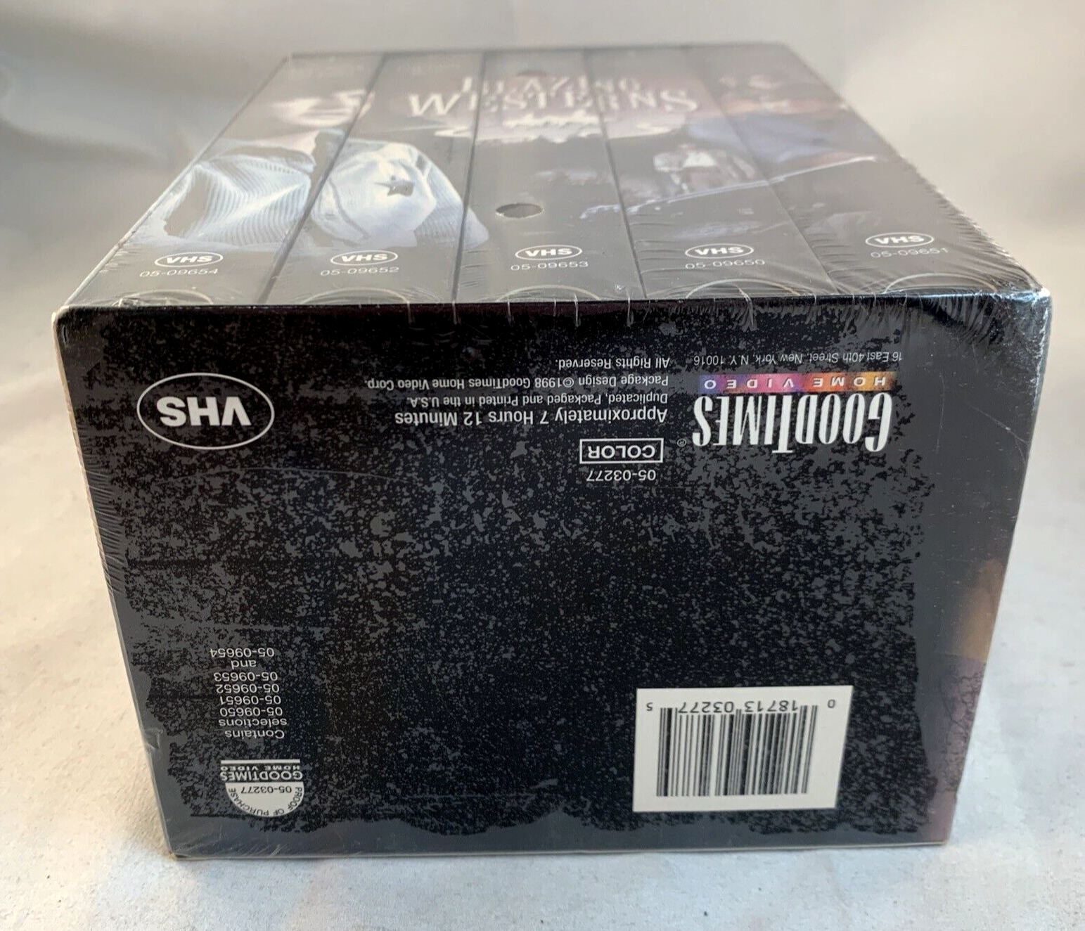 Blazing Westerns (5 Movie VHS Box Set, 1998) New, Factory Sealed