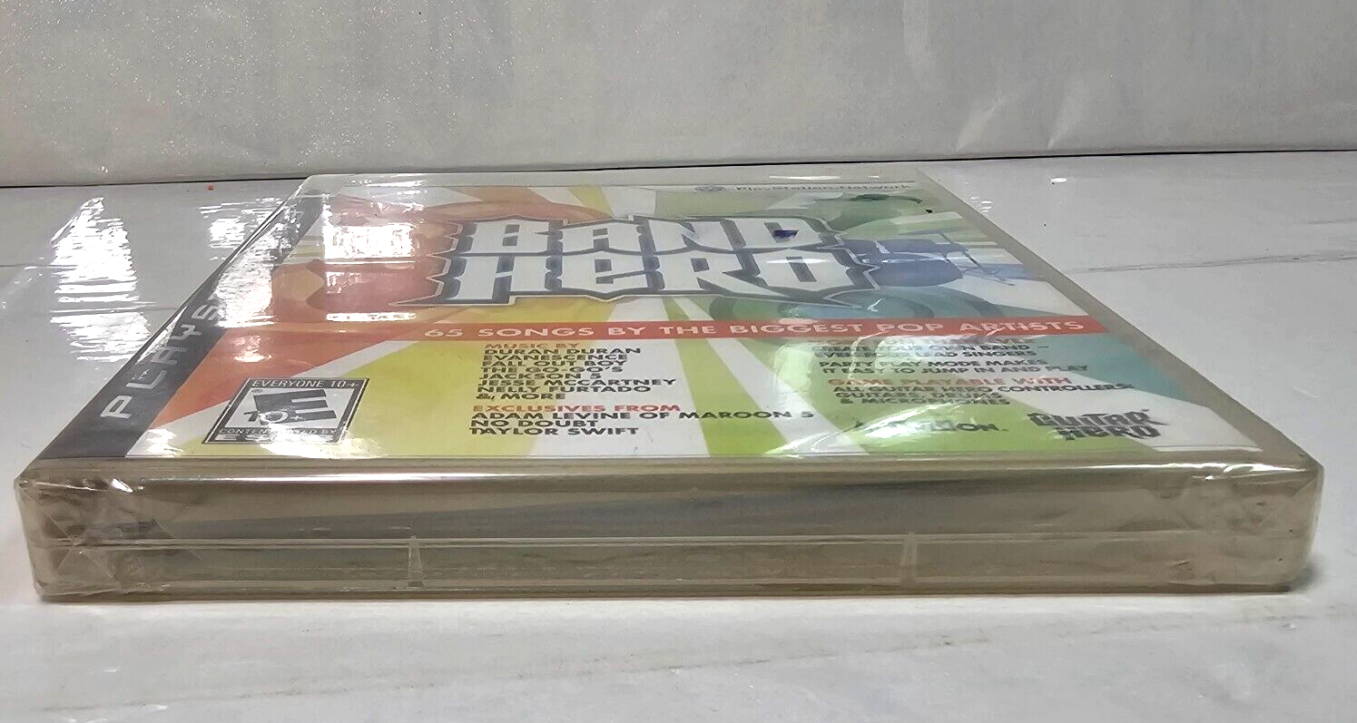 Band Hero (Sony PlayStation 3, 2009) New, Factory Sealed