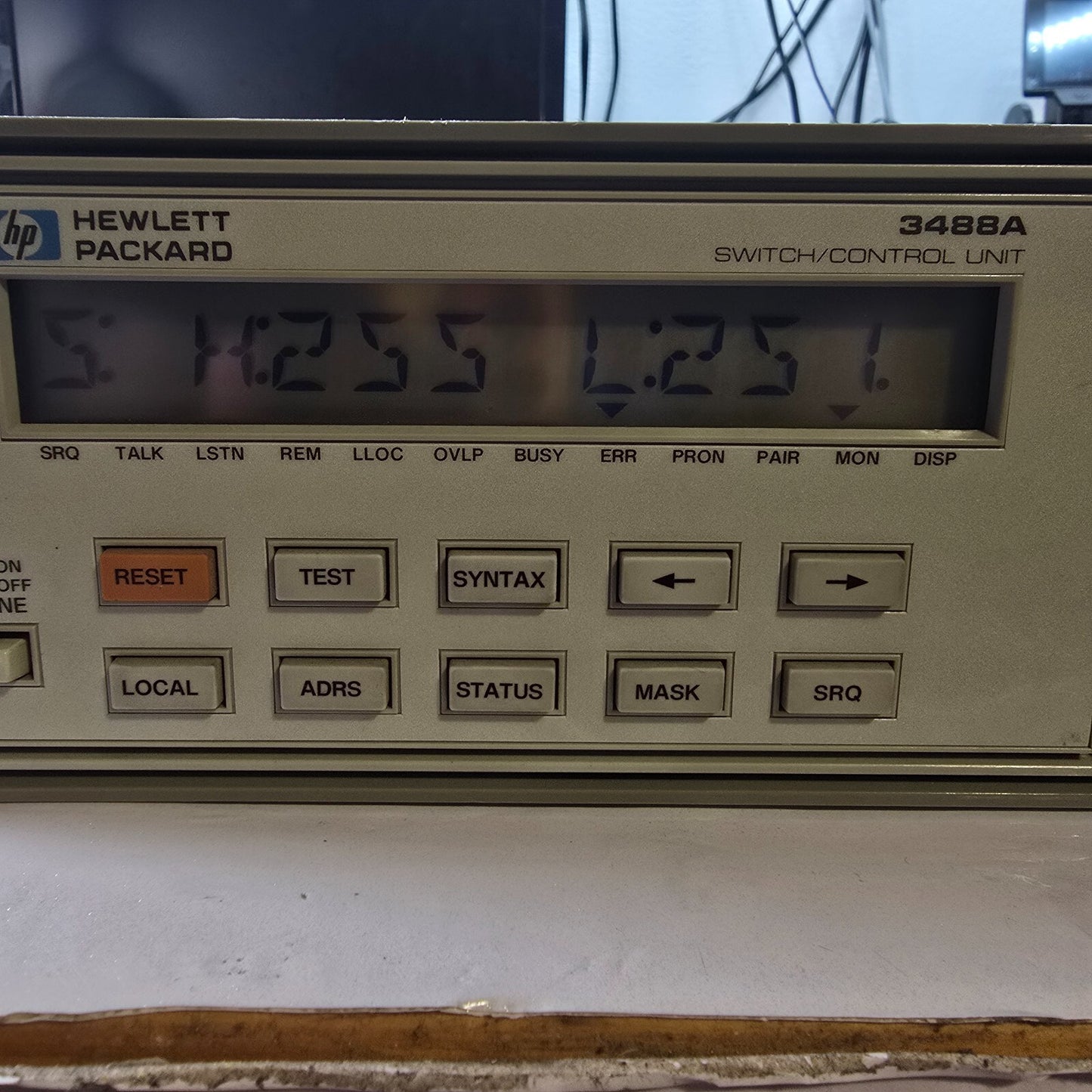 HP Agilent 44474A Digital Input/Output Switch Module - Tested and Working (1017)