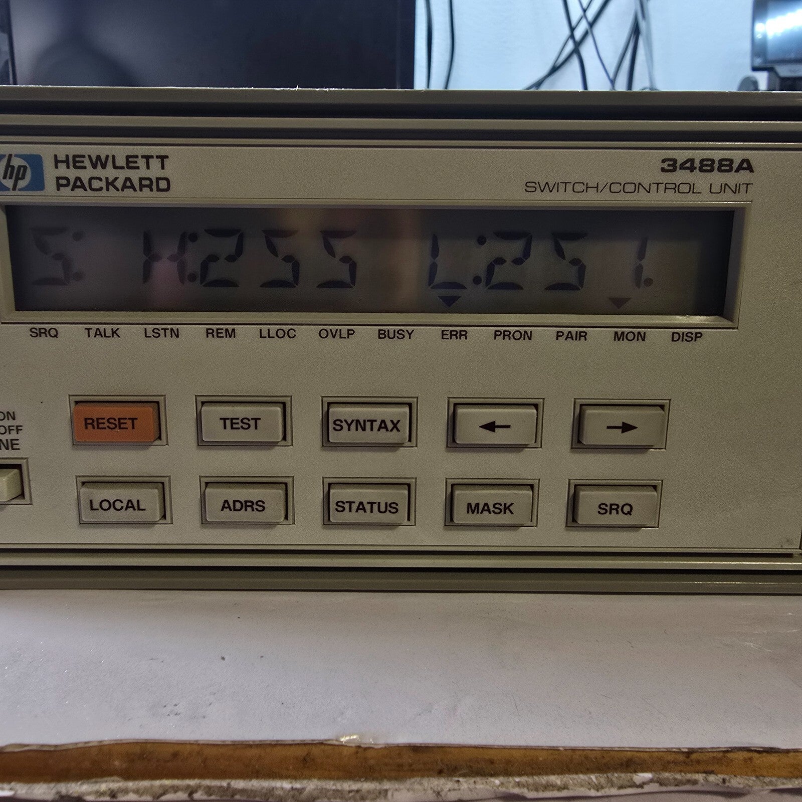 HP Agilent 44474A Digital Input/Output Switch Module - Tested and Working (1017)