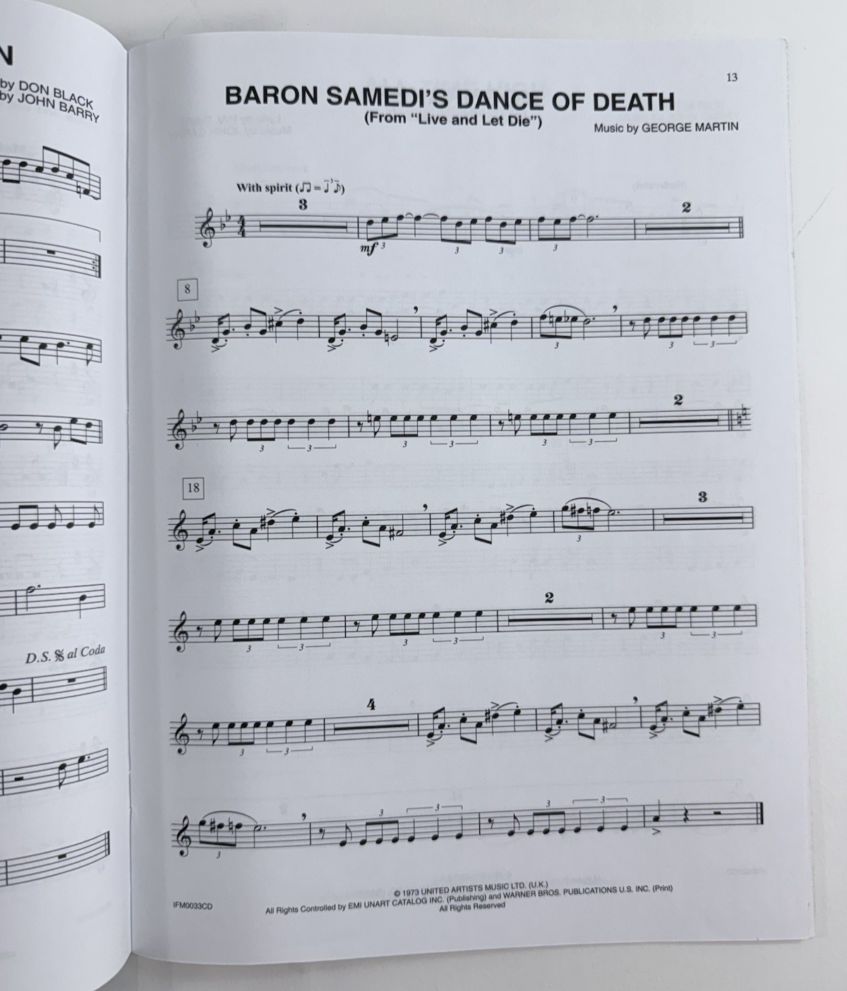 Instrumental Trumpet Play-Along Books - Pirates of the Caribbean, James Bond, +2