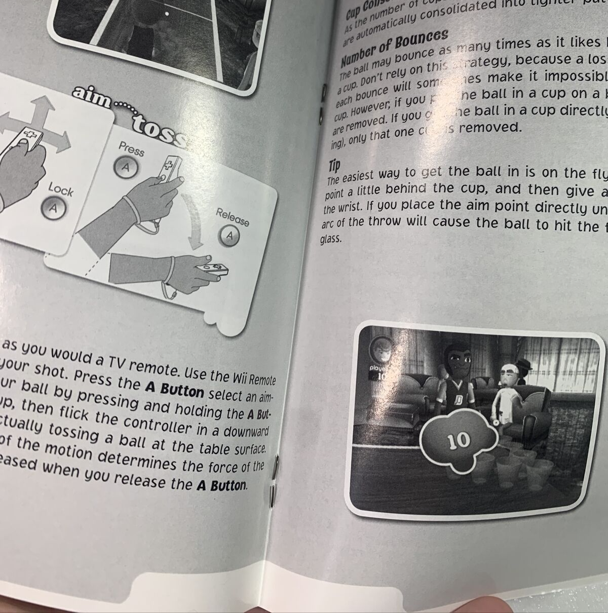 Game Party (Wii, 2007) Game Case Manual- Tested and Working