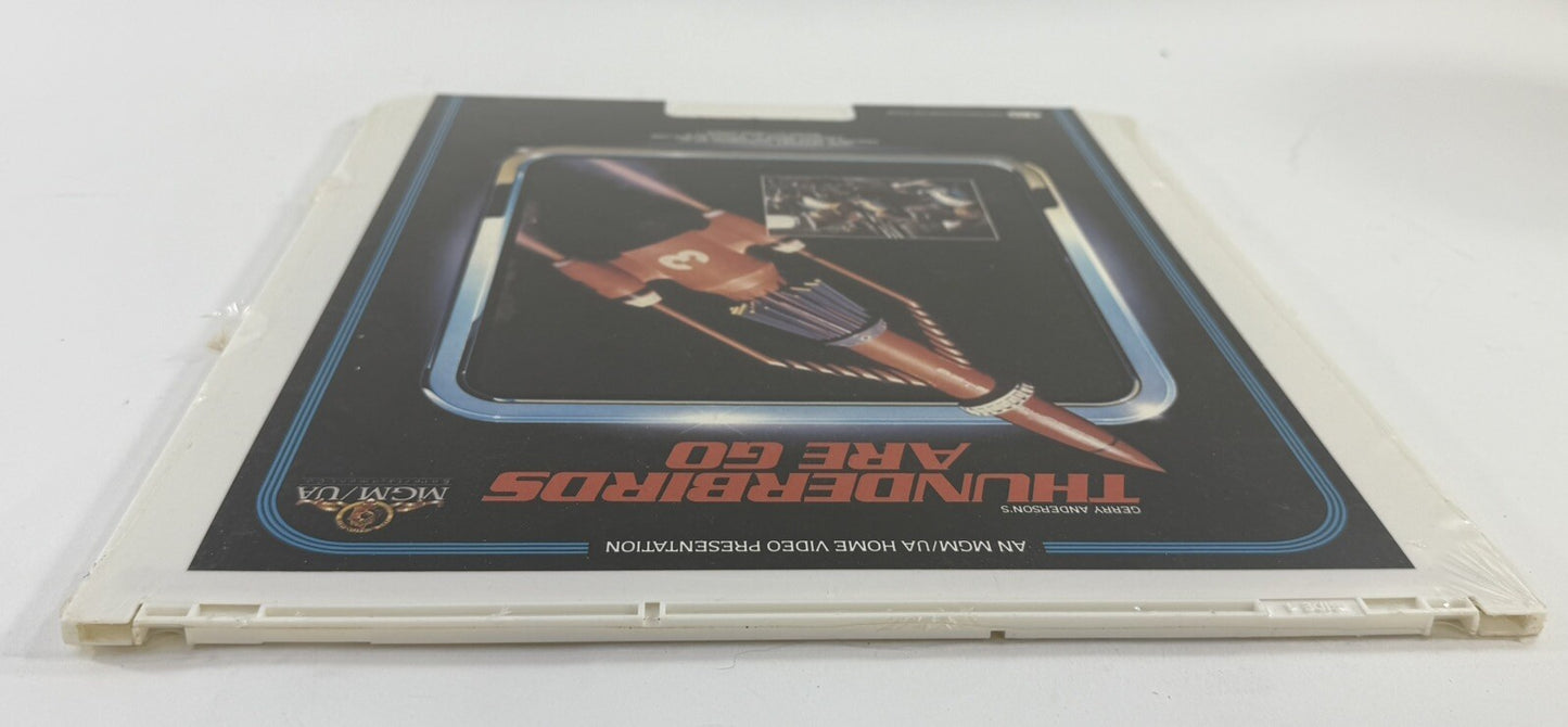 Thunderbirds Are Go (CED Videodisc, 1983) RCA SelectaVision - Factory Sealed