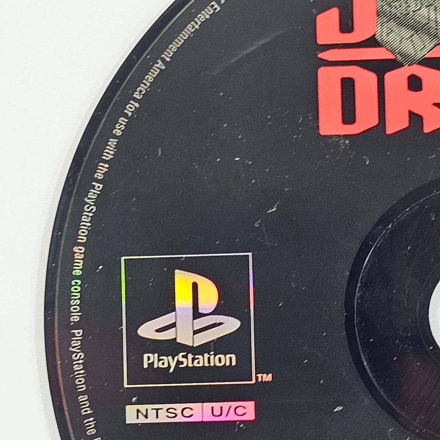 Judge Dredd (Sony PlayStation 1, 1998) Game Disc - Tested and Working