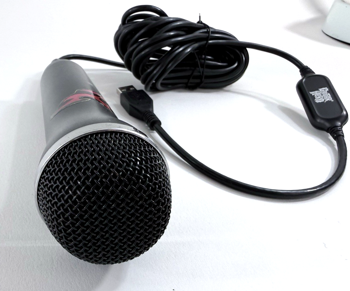 Red Octane Guitar Hero World Tour USB Microphone E-UR20 - Tested and Working