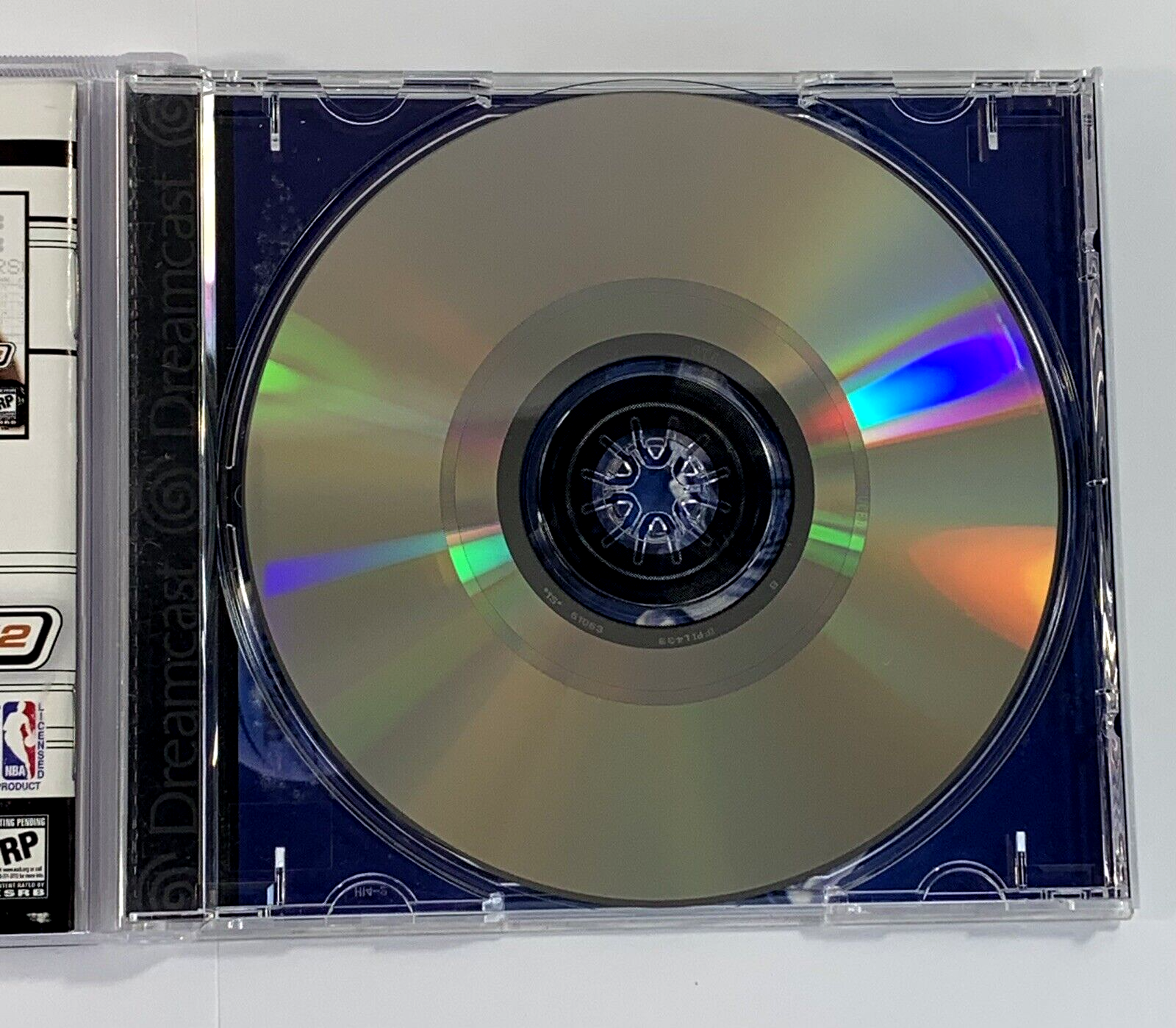 NBA 2K1 (Sega Dreamcast, 2000) Game Case Manual - Tested and Working