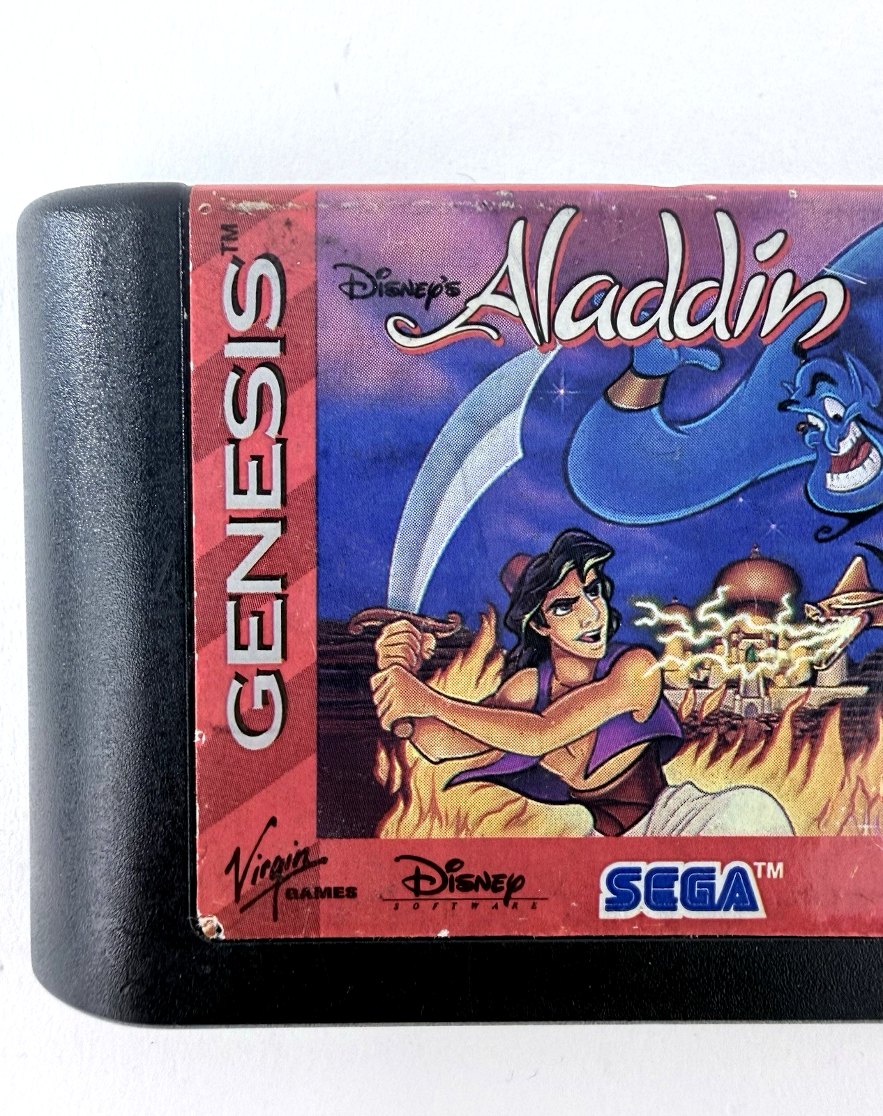 Disney's Aladdin (Sega Genesis, 1993) Game Cartridge - Tested And Working