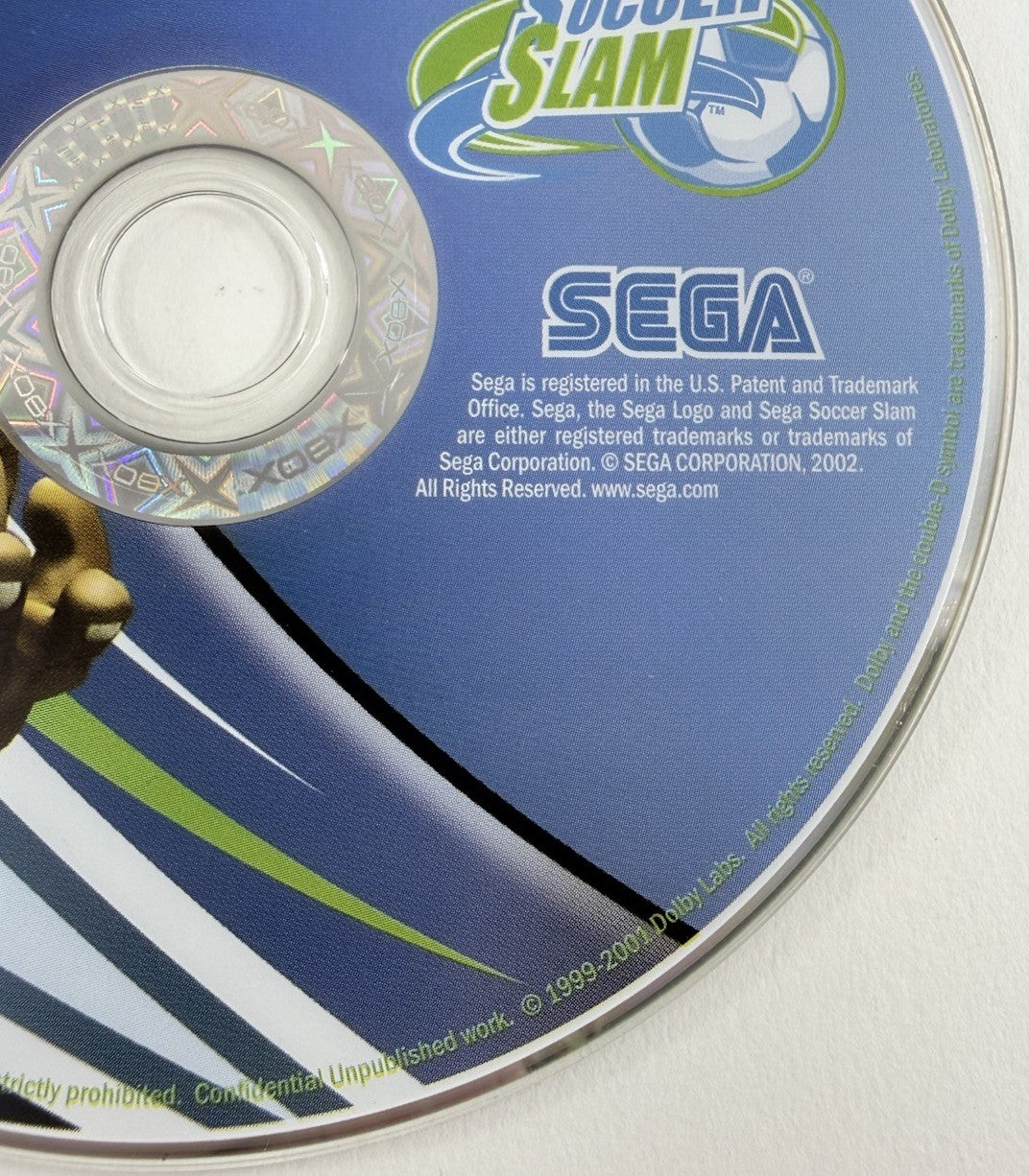 Sega Soccer Slam (Microsoft Xbox, 2002) Game Disc - Tested and Working