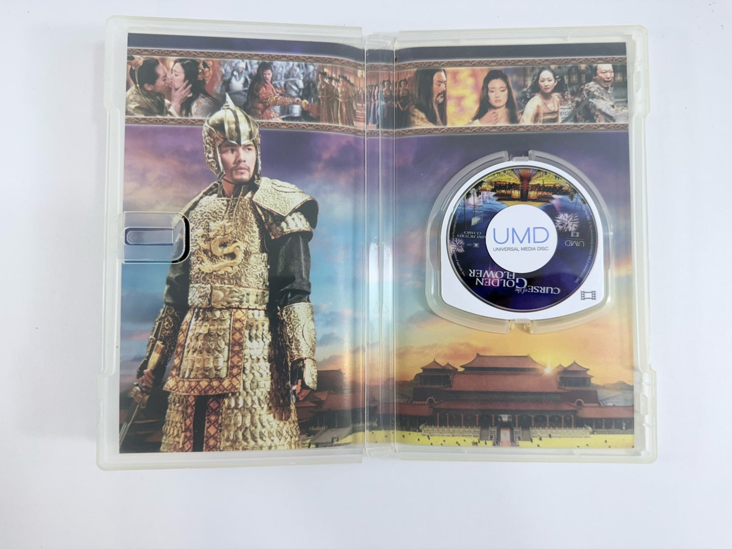 Curse of the Golden Flower (UMD, 2007) Disc and Case - Tested and Working