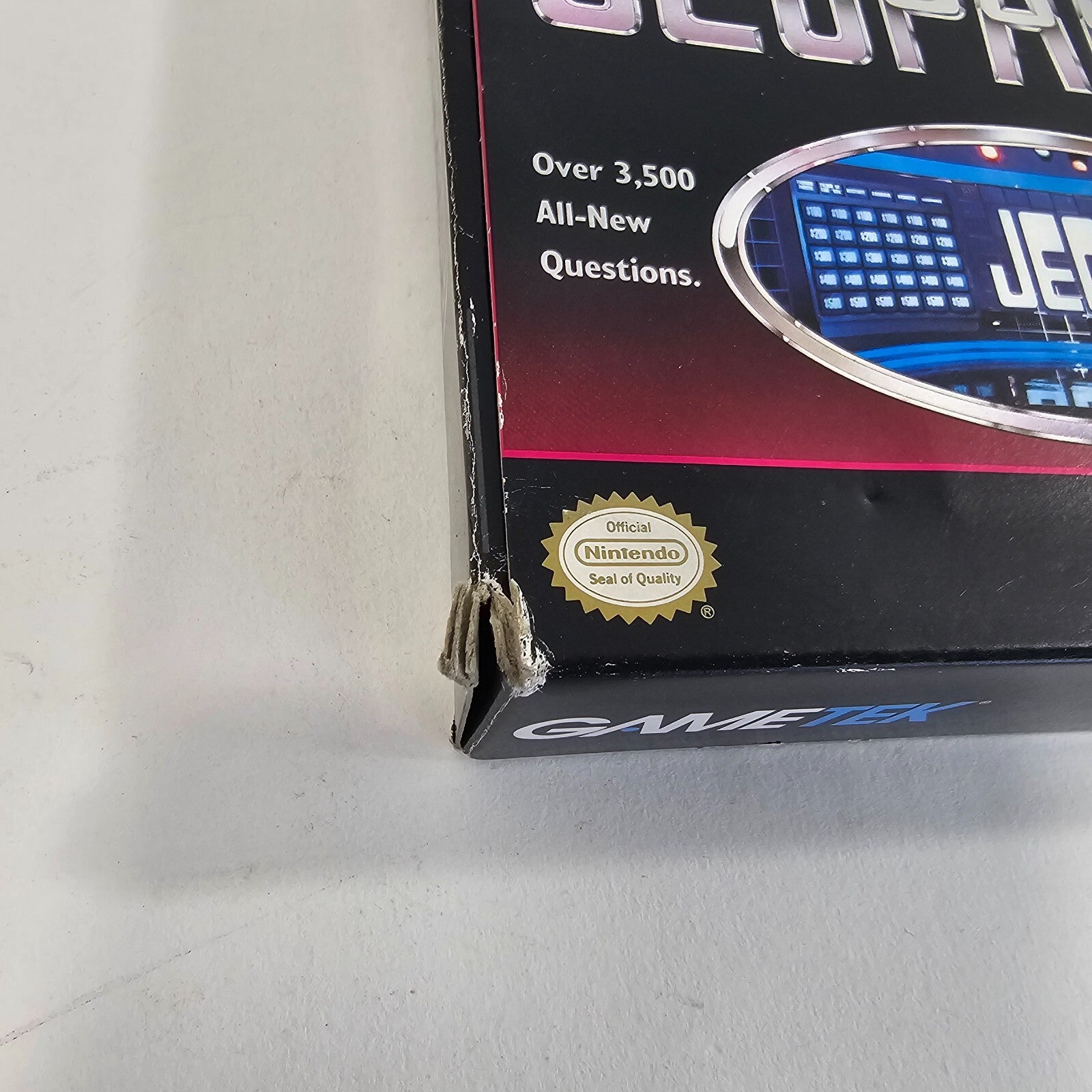 Jeopardy (Super Nintendo, 1992) Game Box Manual Poster - Tested and Working