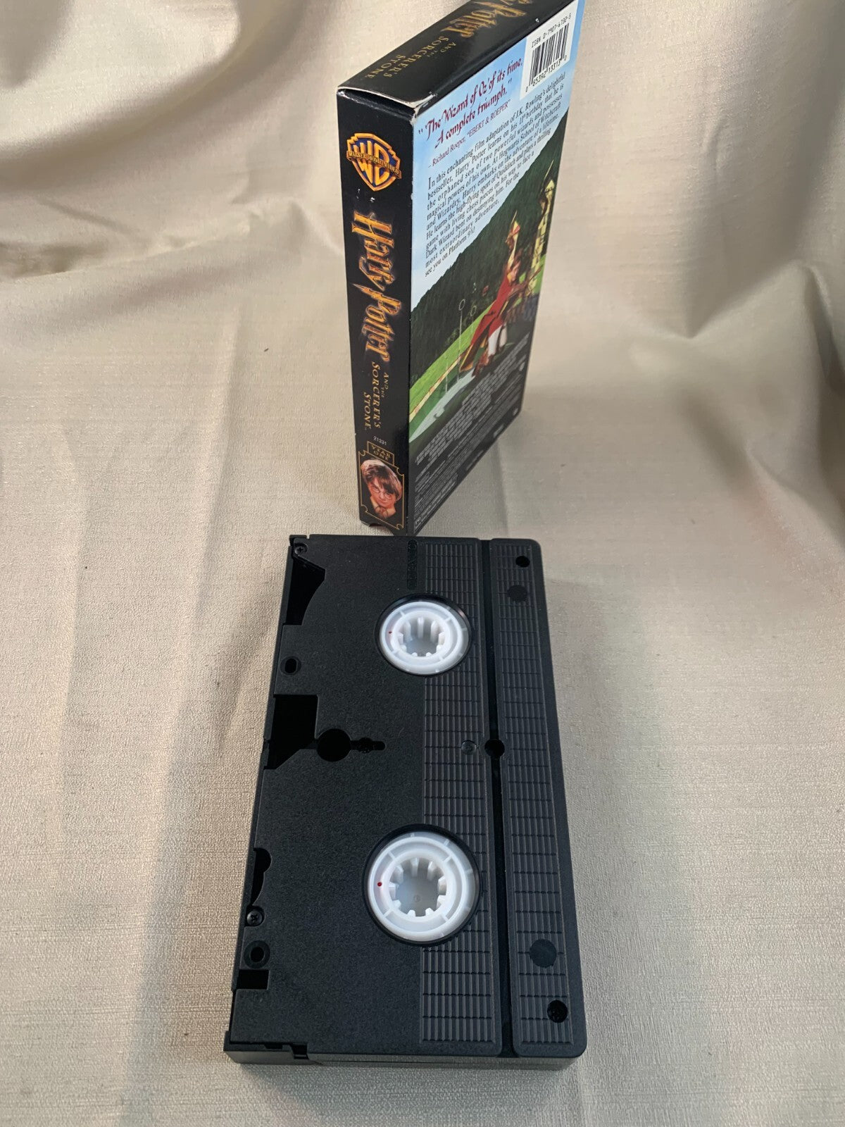 Harry Potter and the Sorcerers Stone (VHS, 2002, Includes 5 Additional Minutes)