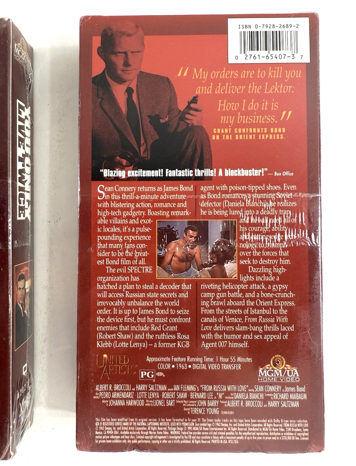 Diamonds Are Forever (VHS Bundle) You Only Live Twice, From Russia With Love