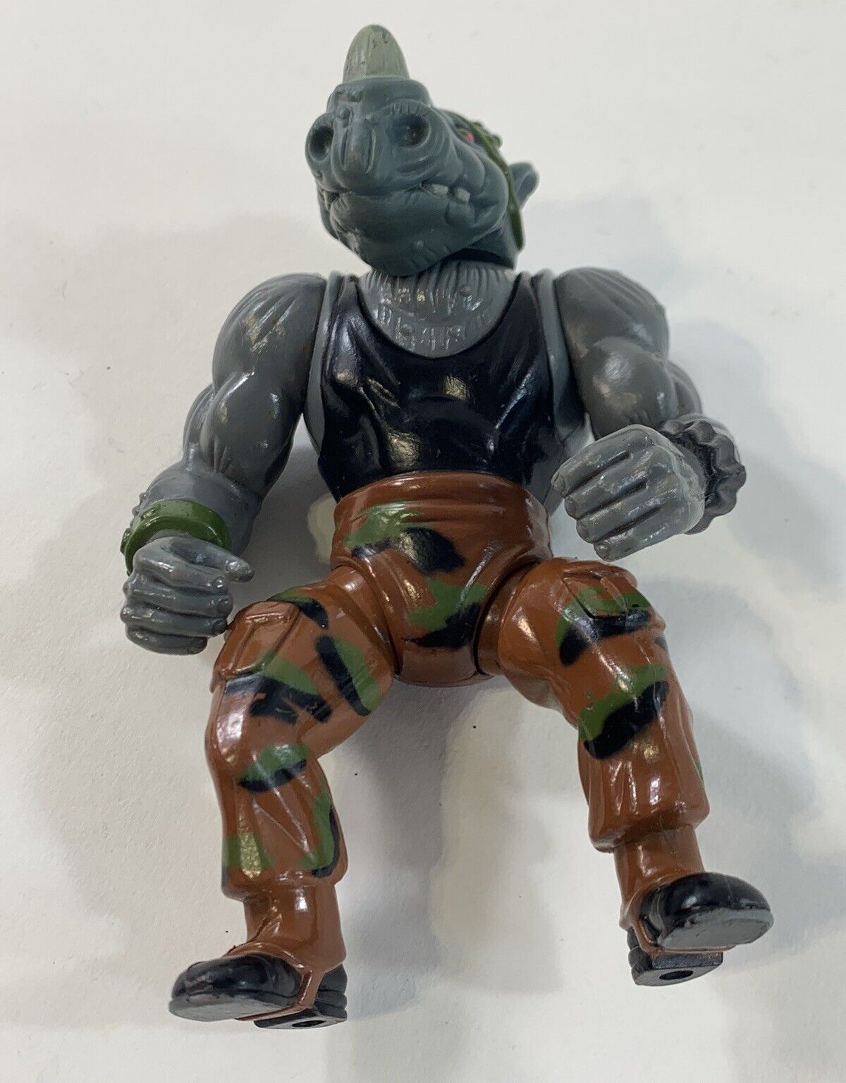 1988 TMNT Rocksteady Teenage Mutant Ninja Turtles 5” Playmates Action Figure
