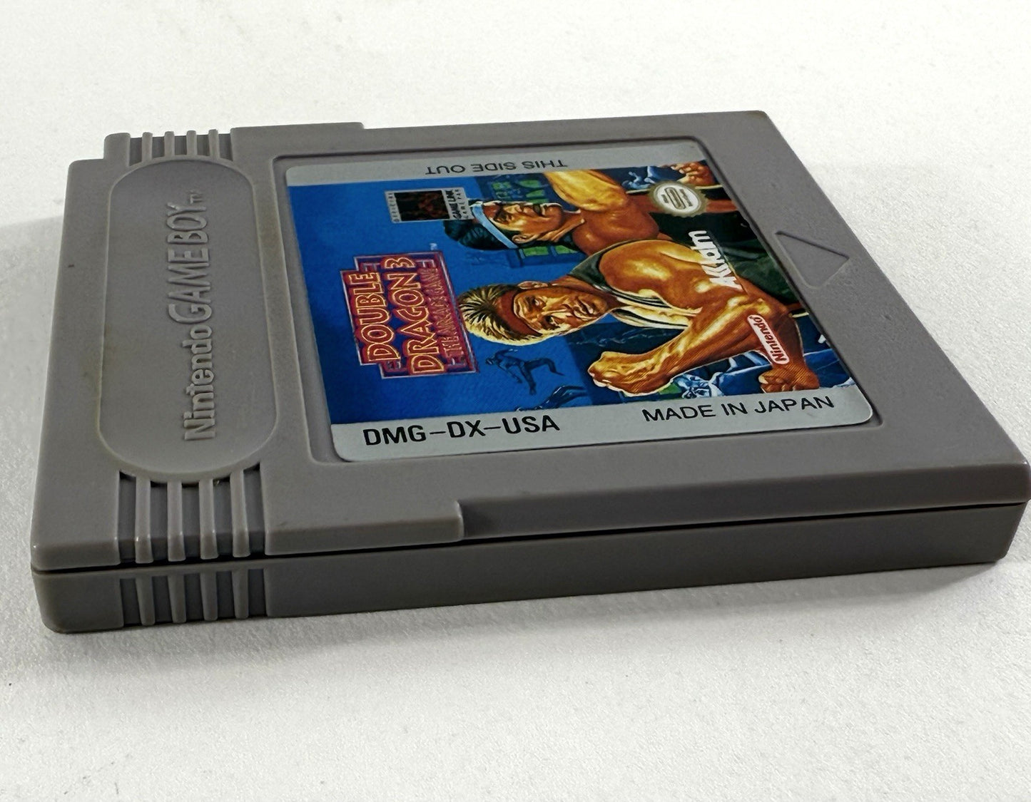 Double Dragon III: The Arcade Game (Nintendo Game Boy, 1993) Game Cartridge