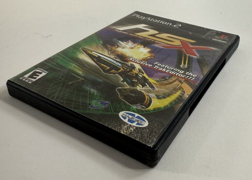 Hypersonic.Xtreme HSX (PlayStation 2, 2003) Game Case Manual - Tested