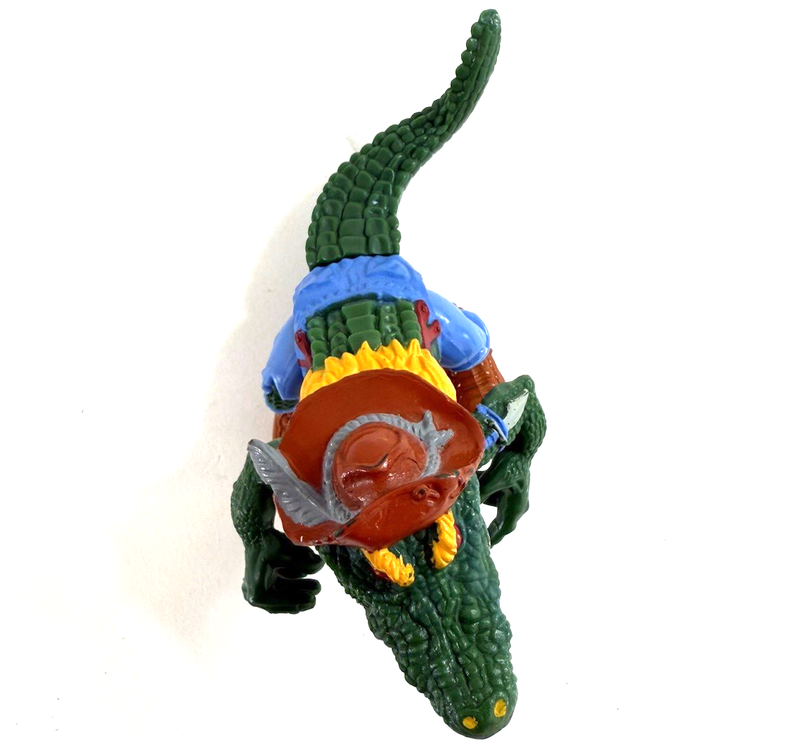 Playmates Toys 1989 Teenage Mutant Ninja Turtles 4.5" Leatherhead Action Figure