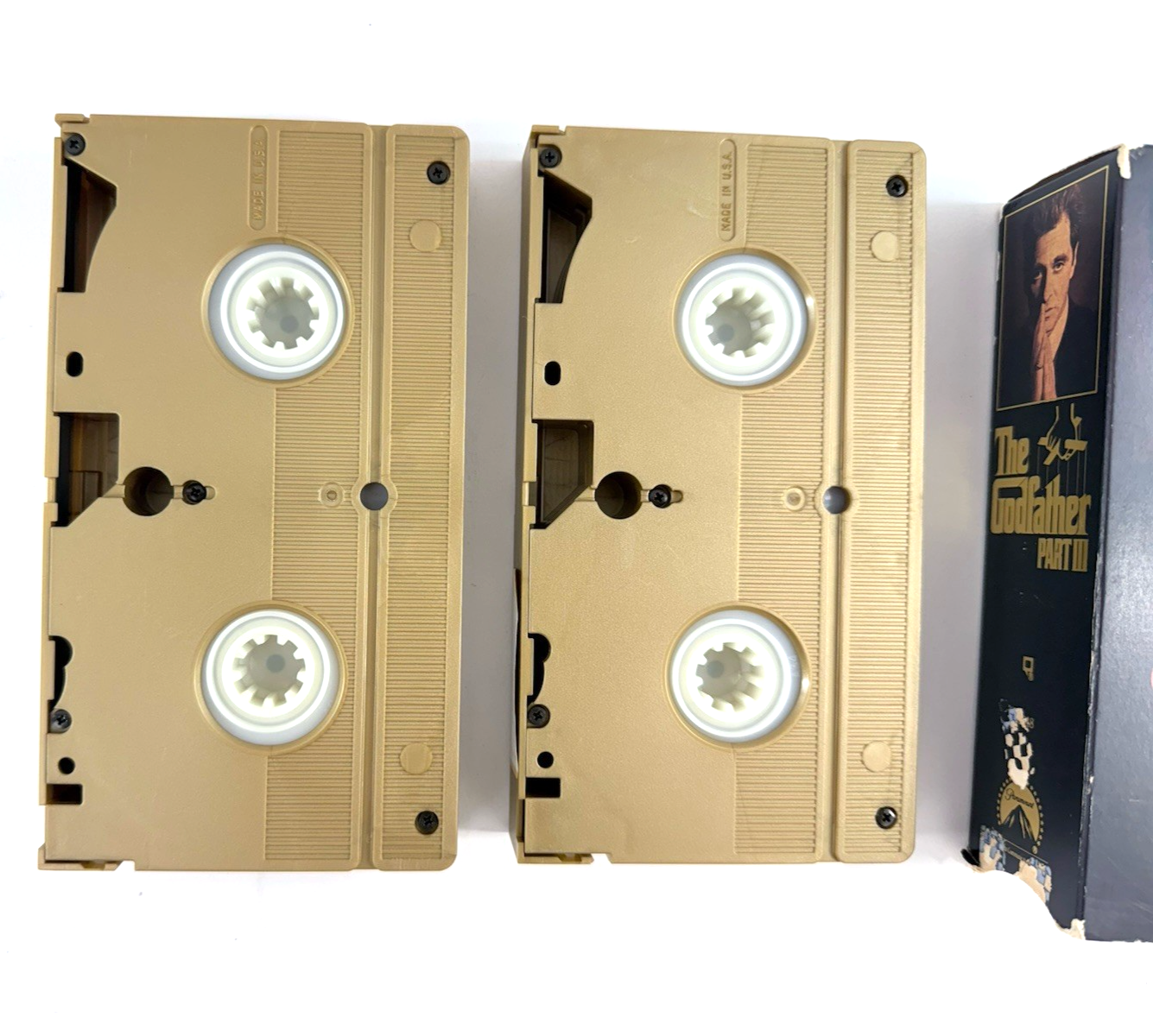 The Godfather (VHS Bundle) Godfather II, Godfather III Director’s Cut - Tested