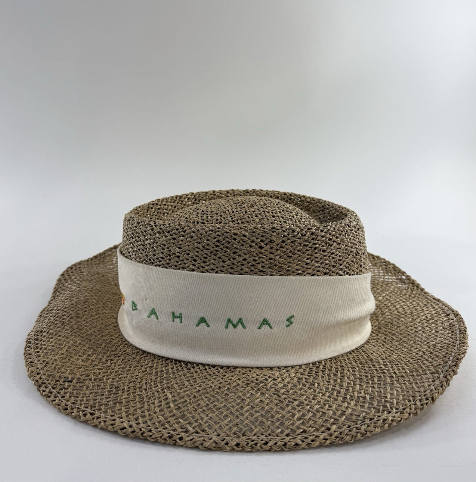 Disney Cruise Line Castaway Cay Bahamas One Size Straw Panama Hat