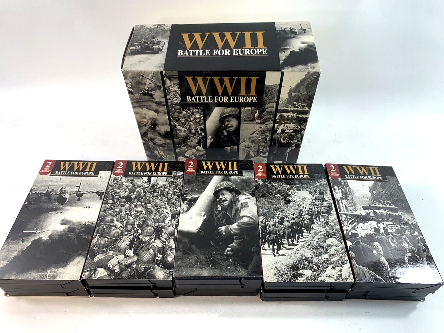 Rise And Fall Of The Nazi Empire (4 Military VHS box sets) Warbirds of WWII +2