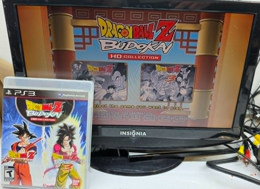 Dragon Ball Z: Budokai HD Collection (Sony PlayStation 3, 2012) Game Case Manual