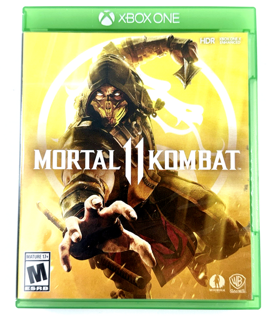 Mortal Kombat 11 (Microsoft Xbox One/Series X, 2019) Game and Case - Tested