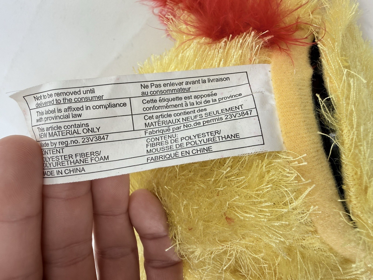 Gemmy 2004 Anger Management Screaming Chicken Animated Gag Toy -Tested & Working