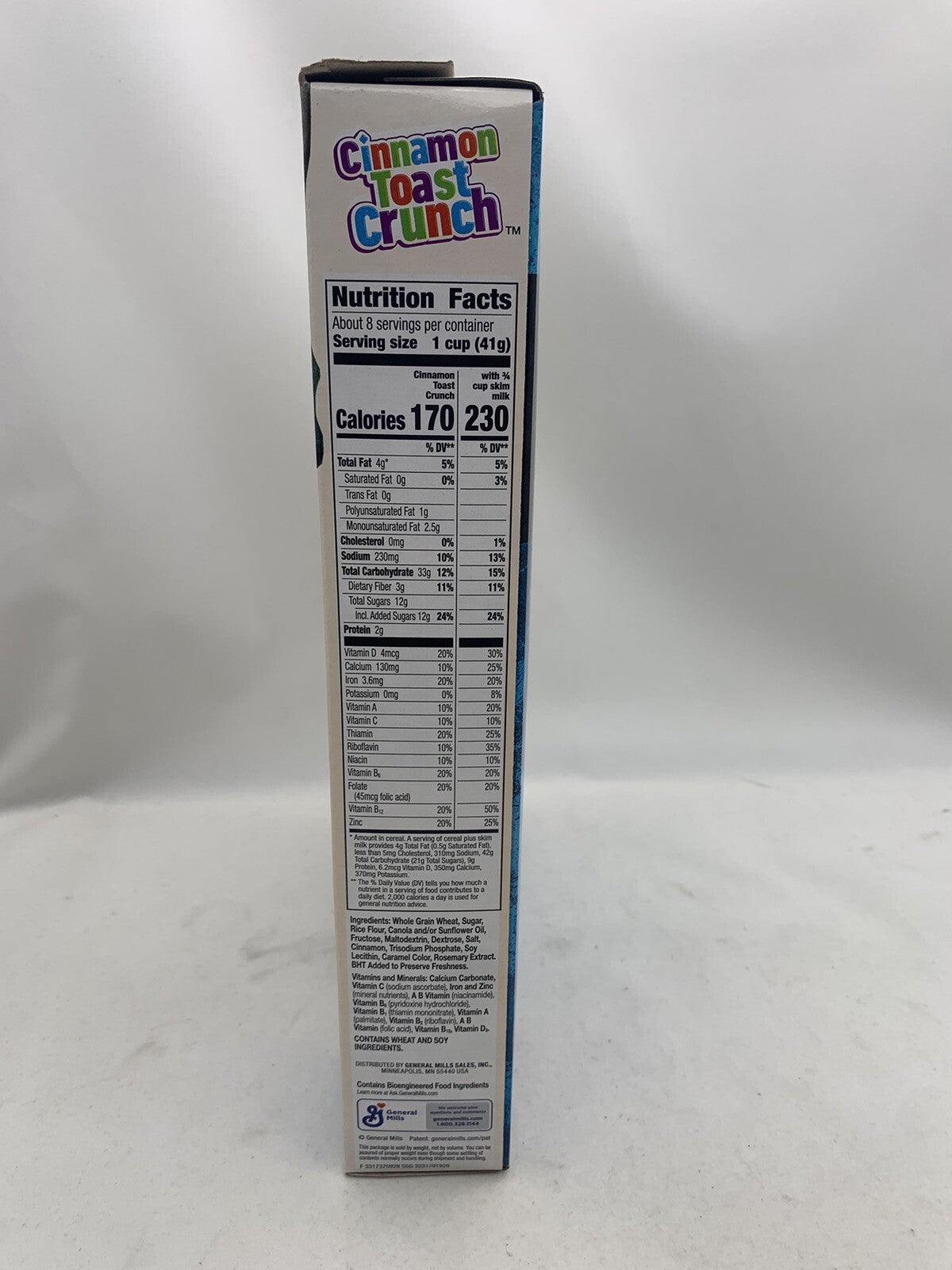 K-POP Limited Cinnamon Toast Crunch Huening Kai 12 oz. Cereal - New