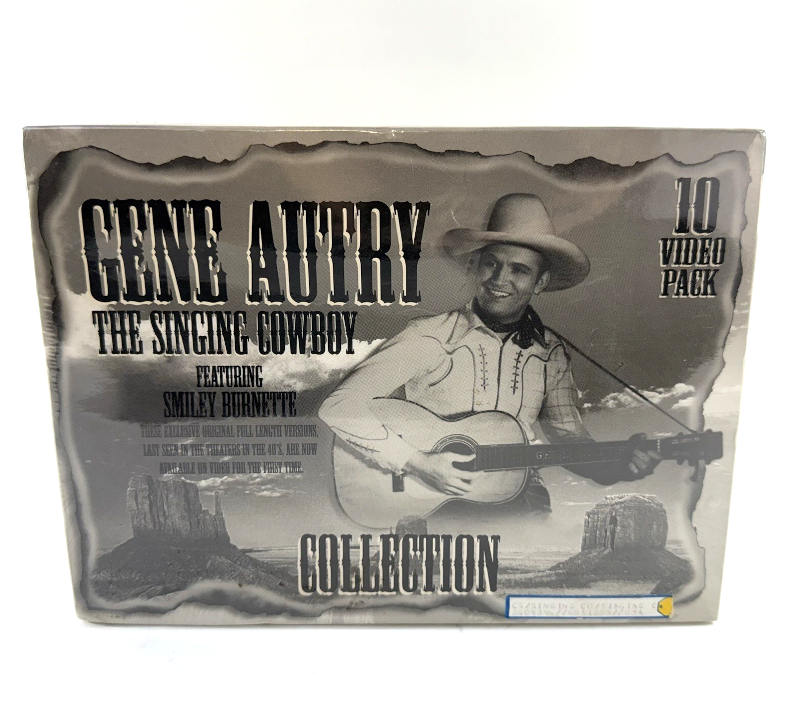 Gene Autry The Singing Cowboy Collection (VHS, 1995, 10 Tape Set) New, Sealed
