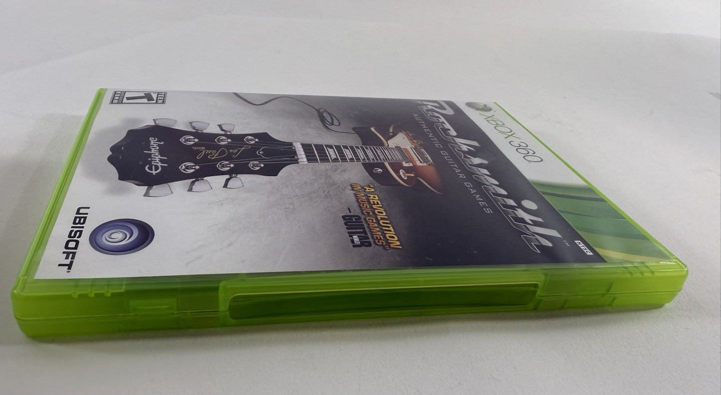 Rocksmith (Microsoft Xbox 360, 2011) Game Case Manual Insert - Tested