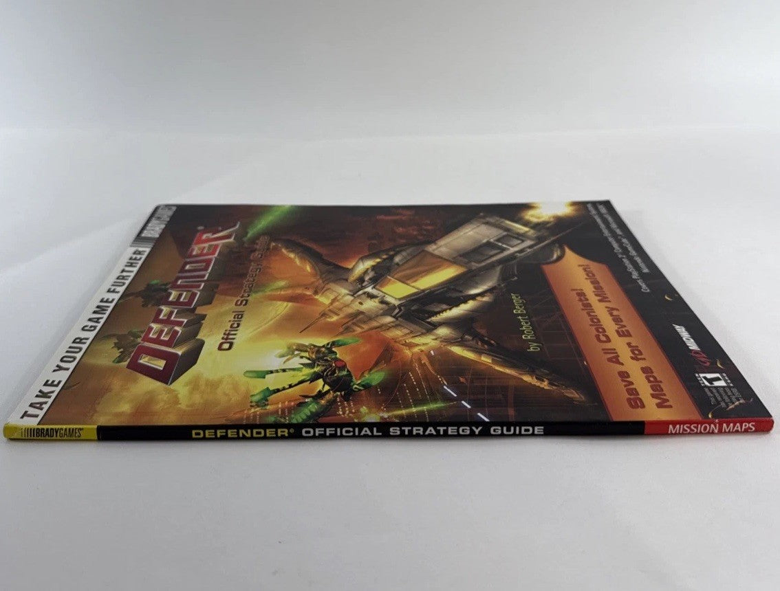 Defender Official Strategy Guide by Robert Berger (2002, BradyGames)