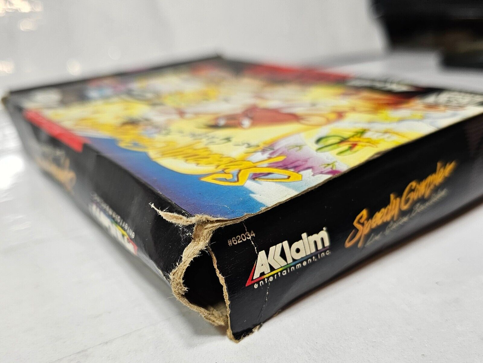 Speedy Gonzales: Los Gatos Bandidos (Nintendo SNES, 1997) Game Box Manual Insert