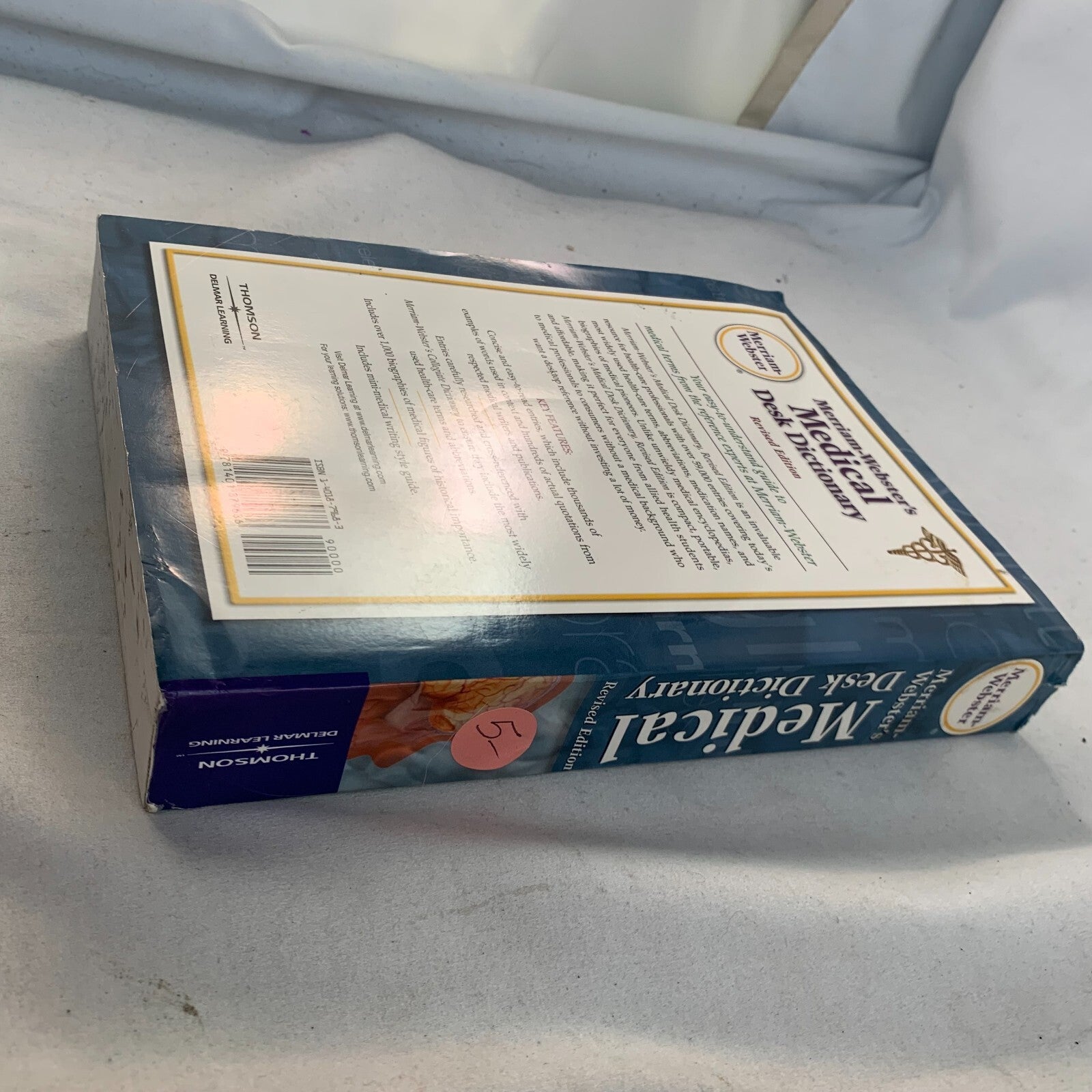 Merriam Webster's Medical Desk Dictionary Paperback Inc. Merriam-