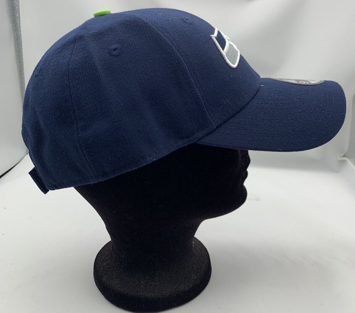 Seattle Seahawks New Era 9FORTY NFL Adjustable Strap Back Cap/Hat Navy NEW