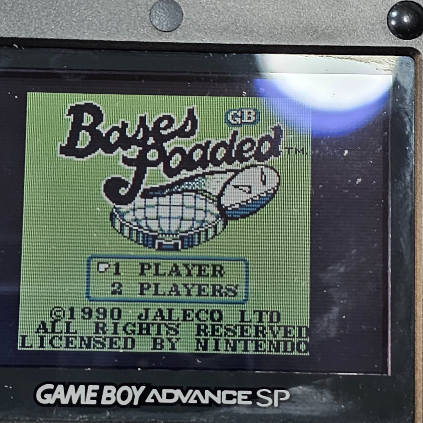 Bases Loaded (GameBoy, 1990) Game Box Manual Inserts Poster Registration -Tested