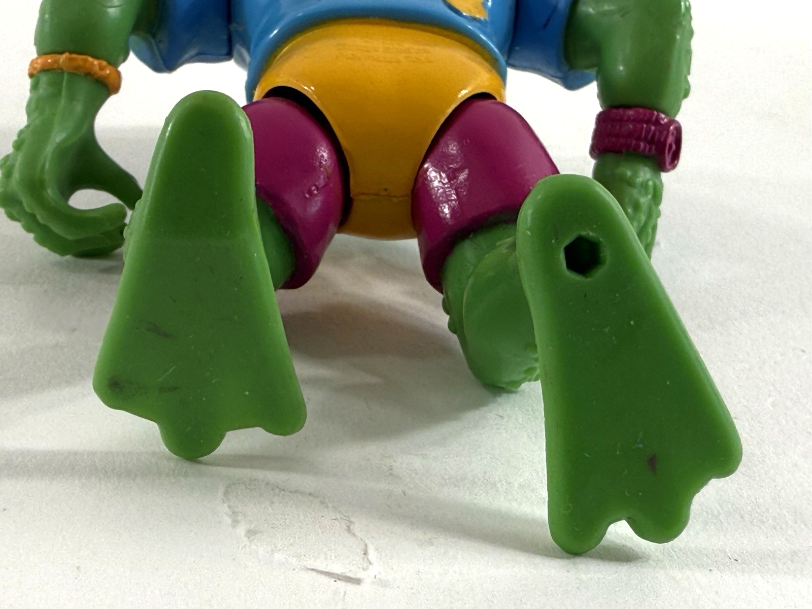 Mirage Studios 1989 Playmates 6" Genghis Frog Loose Action Figure - TMNT