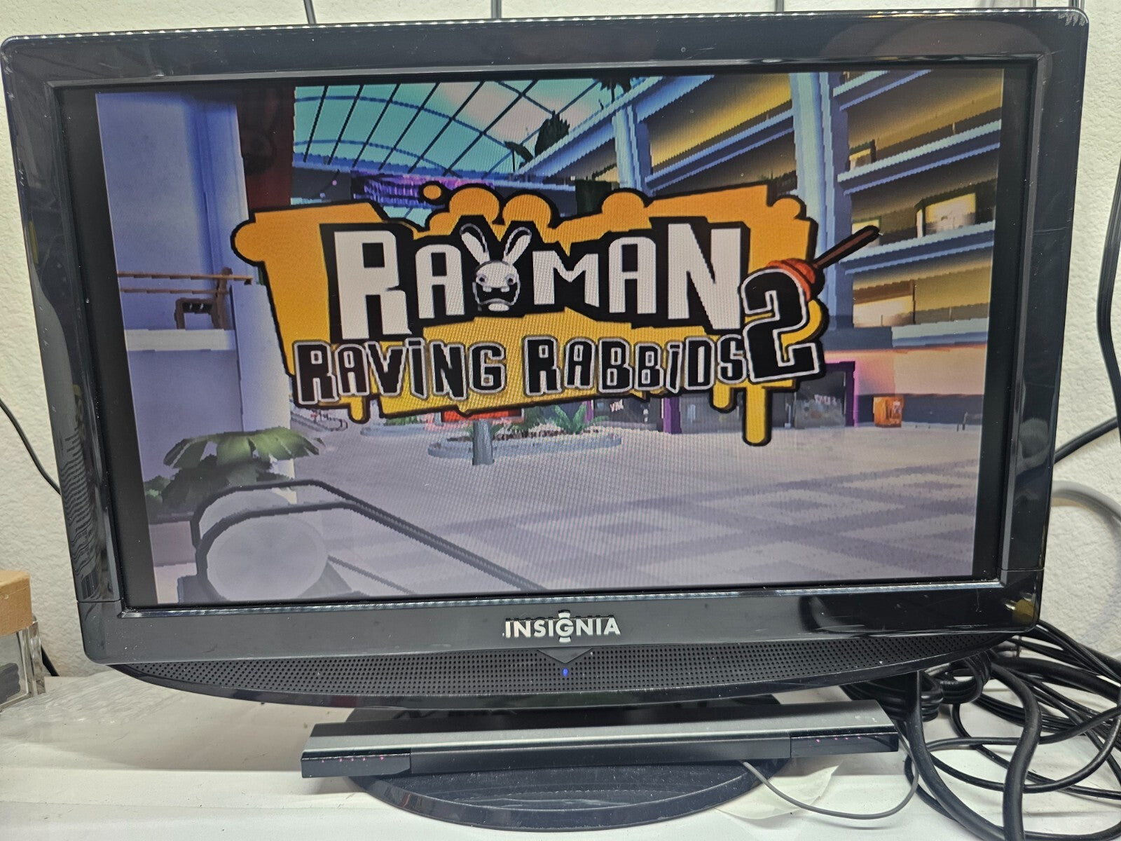 Rayman Raving Rabbids 2 (Nintendo Wii, 2007) Game Disc - Tested and Working
