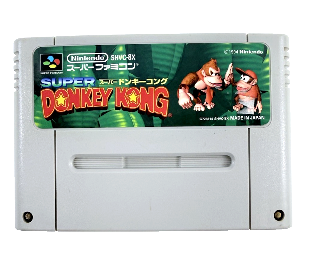 Super Donkey Kong (Super Famicom, 1994) Game Cartridge - Tested